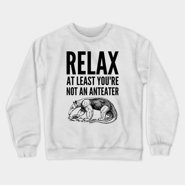 Fingal says Relax Crewneck Sweatshirt by TimelessJourney